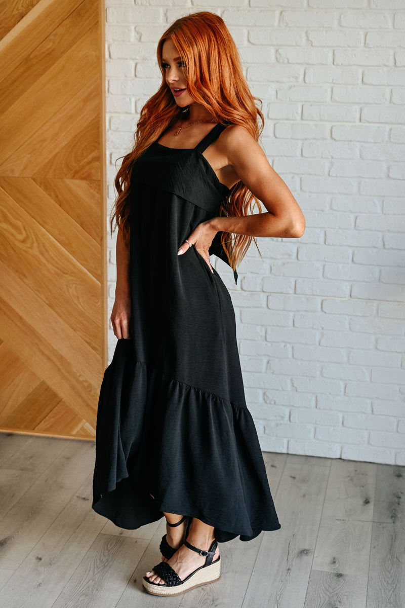 BACK NECK TIE SHORT DRESS WHAT HAPPENS ON TOUR