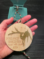 Load image into Gallery viewer, Drunken Reindeer Ornament
