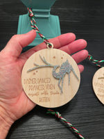 Load image into Gallery viewer, Drunken Reindeer Ornament
