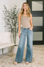 Load image into Gallery viewer, Judy Blue  Adrian Mid Rise Retro Wide Leg

