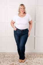 Load image into Gallery viewer, Judy Blue Alaina High Rise Classic Straight Jeans
