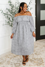 Load image into Gallery viewer, All Is Well Dress In Opal Gray

