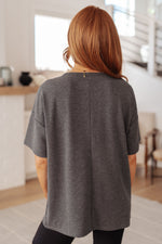 Load image into Gallery viewer, Always Enough Graphic Tee in Charcoal

