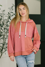 Load image into Gallery viewer, Balloon Sleeve Cut Sew Sweater Knit Top in Mauve
