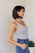 Load image into Gallery viewer, The Basics Bodysuit in Grey
