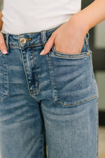 Load image into Gallery viewer, Judy Blue Bella High Waist Soft Barrel Stitch Thru Pocket
