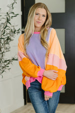 Load image into Gallery viewer, Blockbuster Color Block Pullover in Muted
