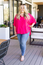 Load image into Gallery viewer, Bounding Beauty Button Down Blouse
