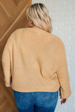 Load image into Gallery viewer, Bubbly Personality Bubble Sleeve Sweater in Wheat
