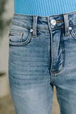 Load image into Gallery viewer, Judy Blue Carla High Waist Ankle Straight Jean in Break Through Blue
