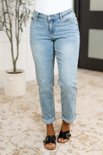 Load image into Gallery viewer, Judy Blue Cheyenne V-Front Cool Denim Boyfriend Jeans
