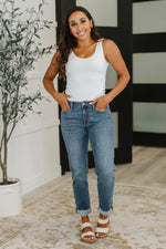 Load image into Gallery viewer, Judy Blue Colette Mid Rise Boyfriend Classic Cuffed
