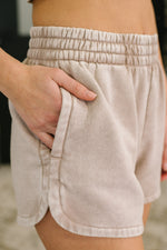 Load image into Gallery viewer, Daily Routine  Mineral Wash Shorts in Ash Mocha
