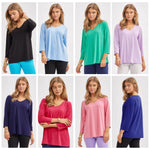 Load image into Gallery viewer, Dear Scarlett Signature Classic V-Neck Top
