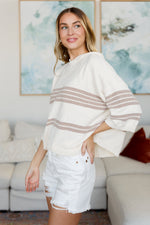 Load image into Gallery viewer, Don't Forget the Cold Foam Striped Hoodie
