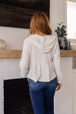 Load image into Gallery viewer, Don't Waffle About Waffle Knit Hoodie
