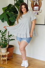 Load image into Gallery viewer, Endless Memories Tiered Babydoll Top

