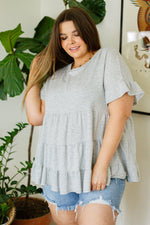 Load image into Gallery viewer, Endless Memories Tiered Babydoll Top
