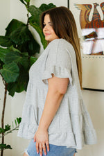 Load image into Gallery viewer, Endless Memories Tiered Babydoll Top
