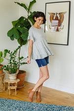 Load image into Gallery viewer, Endless Memories Tiered Babydoll Top
