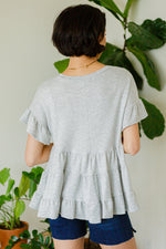 Load image into Gallery viewer, Endless Memories Tiered Babydoll Top
