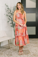 Load image into Gallery viewer, Extra Sentimental Wide Strap Tiered Dress
