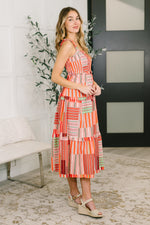 Load image into Gallery viewer, Extra Sentimental Wide Strap Tiered Dress
