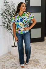 Load image into Gallery viewer, Fielding Questions Floral Top
