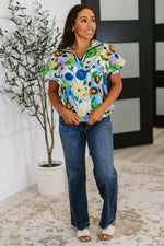 Load image into Gallery viewer, Fielding Questions Floral Top
