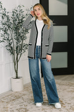 Load image into Gallery viewer, Finagle Your Way Striped Cardigan
