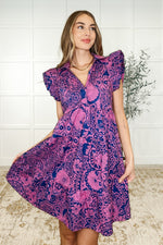 Load image into Gallery viewer, Flirt &amp; Flourish Dress
