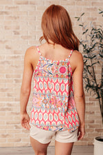 Load image into Gallery viewer, Free Spirited Mixed Print Tank
