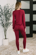 Load image into Gallery viewer, Get Me Cozy Set in Cabernet
