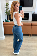 Load image into Gallery viewer, Judy Blue Hazel High Rise Vintage Wide Leg Jeans
