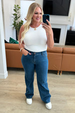 Load image into Gallery viewer, Judy Blue Hazel High Rise Vintage Wide Leg Jeans
