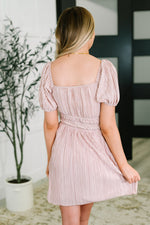 Load image into Gallery viewer, It's For the Aesthetic Balloon Sleeve Dress
