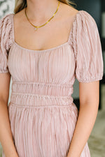 Load image into Gallery viewer, It's For the Aesthetic Balloon Sleeve Dress

