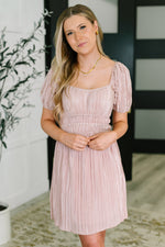 Load image into Gallery viewer, It's For the Aesthetic Balloon Sleeve Dress
