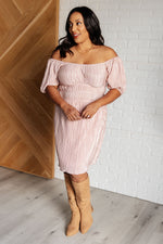 Load image into Gallery viewer, It's For the Aesthetic Balloon Sleeve Dress
