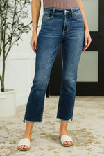 Load image into Gallery viewer, Judy Blue Nova High Waist Dark Wash Kick Flare
