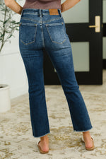 Load image into Gallery viewer, Judy Blue Nova High Waist Dark Wash Kick Flare

