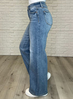 Load image into Gallery viewer, Judy Blue Karis High Rise Vintage Wash Retro Wide Leg
