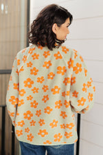 Load image into Gallery viewer, Love It Don&#39;t Leave It Floral Fleece Jacket
