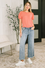 Load image into Gallery viewer, Judy Blue Mary Mid Rise Ankle Wide Leg + Hollywood WB + Fray Hem
