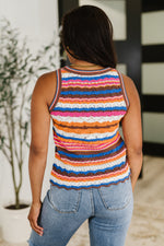 Load image into Gallery viewer, Max Aura Points Striped Knit Tank
