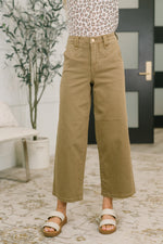 Load image into Gallery viewer, Judy Blue Nancy High Waist Wide Leg Ankle Jean with Vintage Front Yoke
