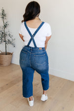 Load image into Gallery viewer, Judy Blue Priscilla High Rise Crop Wide Leg Denim Overalls
