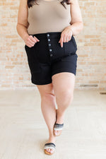 Load image into Gallery viewer, Judy Blue Reagan High Rise Button Fly Trouser Shorts
