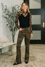 Load image into Gallery viewer, Judy Blue Roxy High Waist Bootcut Leopard Print
