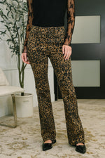 Load image into Gallery viewer, Judy Blue Roxy High Waist Bootcut Leopard Print
